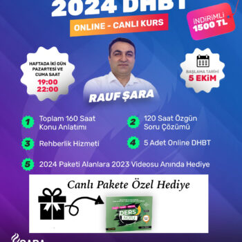2024 DHBT Paketleri